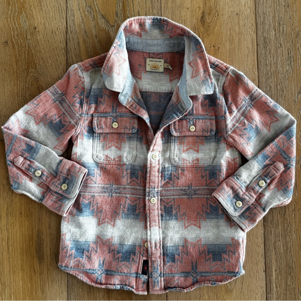 Faherty X Good Feather Overshirt